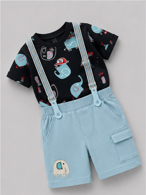 Boys Suspender Style Pair