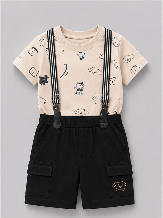 Boys Suspender Style Pair