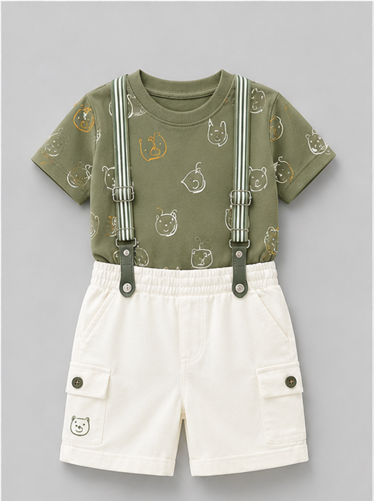 Boys Suspender Style Pair
