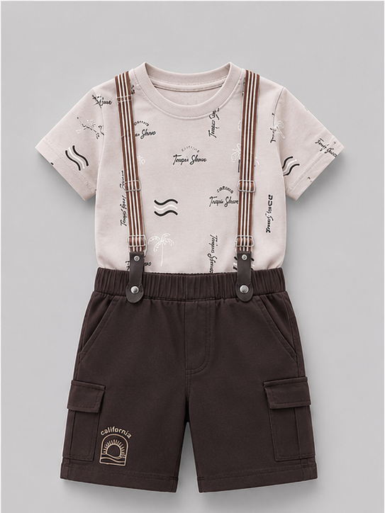 Boys Suspender Style Pair