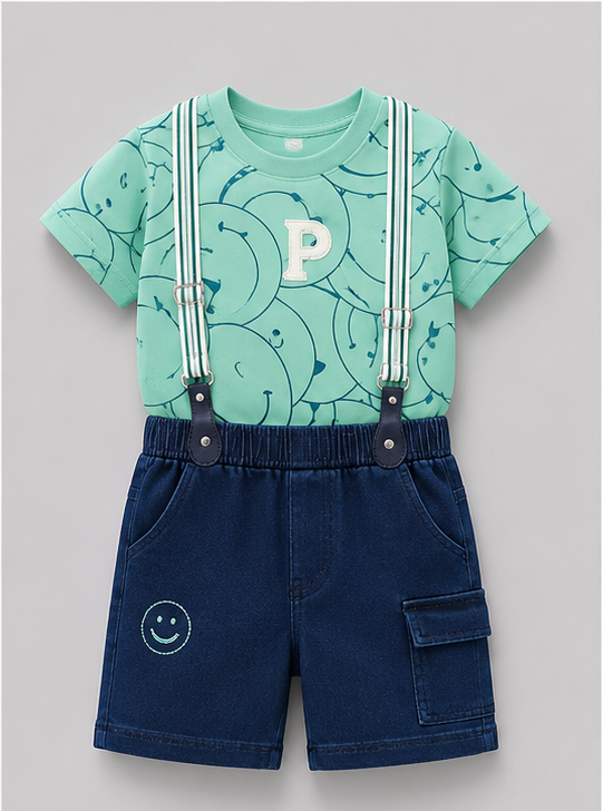 Boys Suspender Style Pair