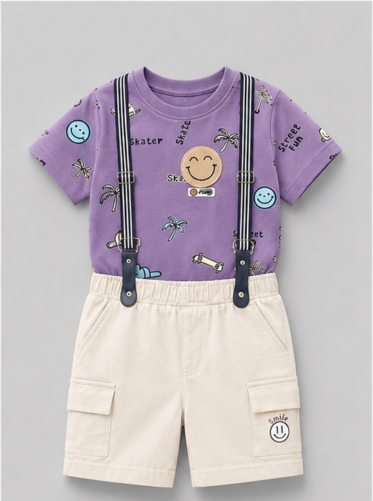 Boys Suspender Style Pair