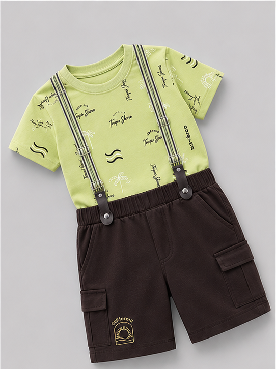 Boys Suspender Style Pair