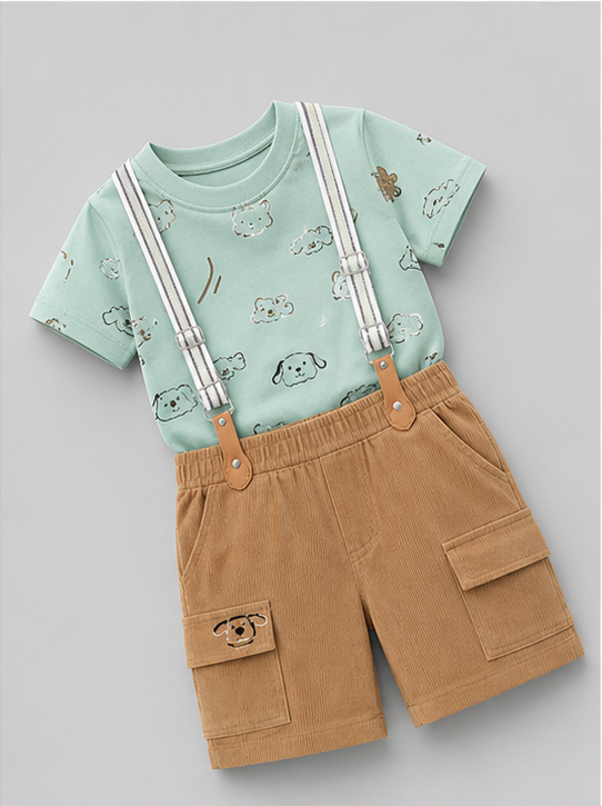 Boys Suspender Style Pair
